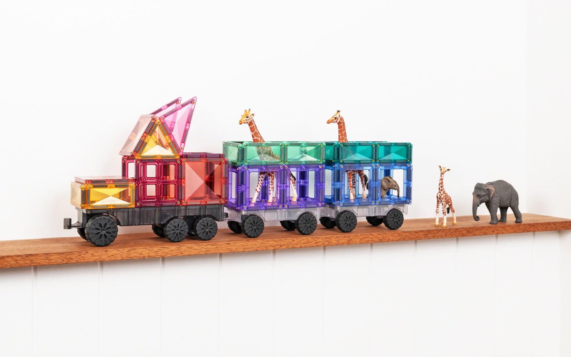 Connetix Magnetbausteine "Pastel Transport Pack" 50-teilig