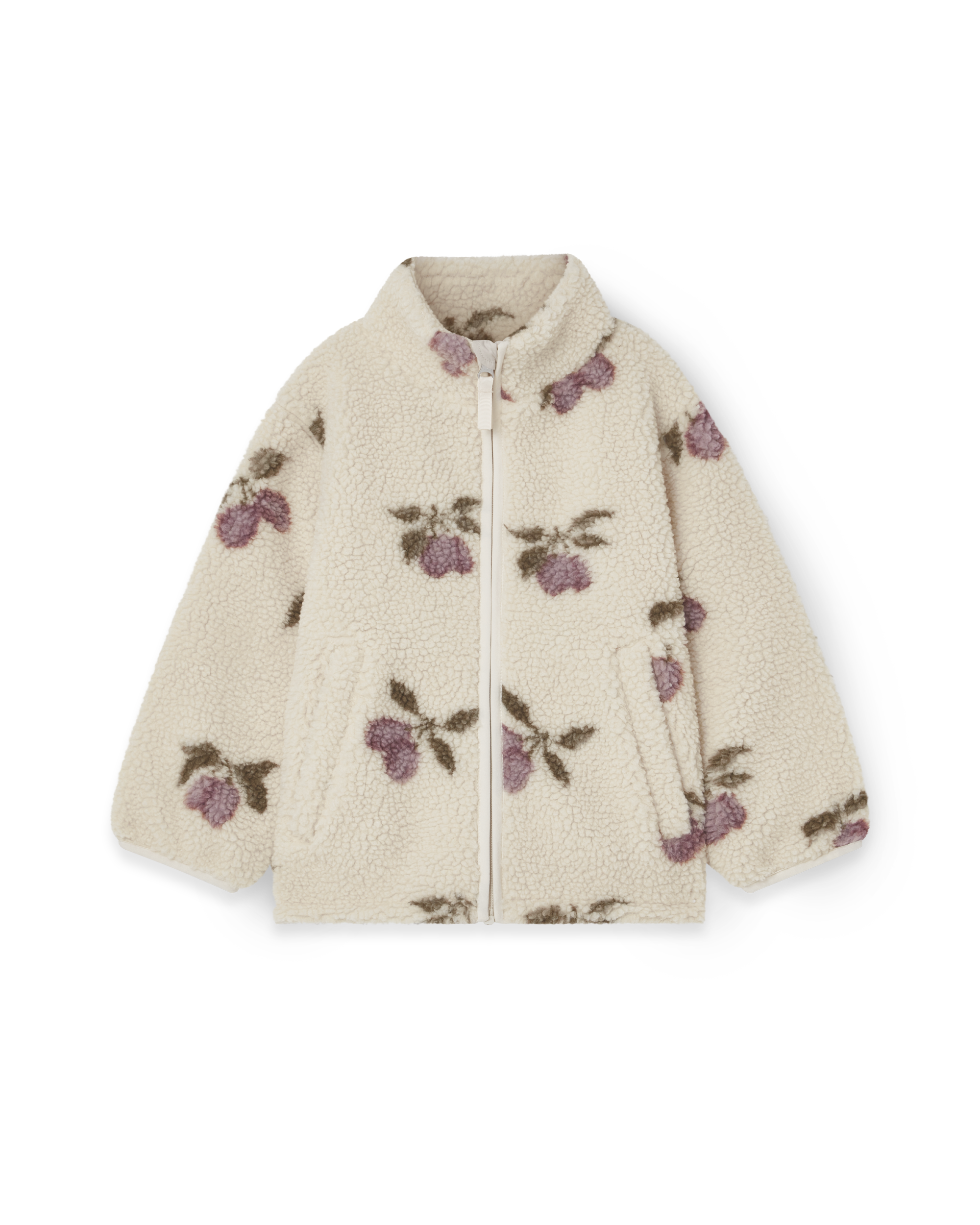 Garbo & Friends Fleece Jacke Pile Prune Beige