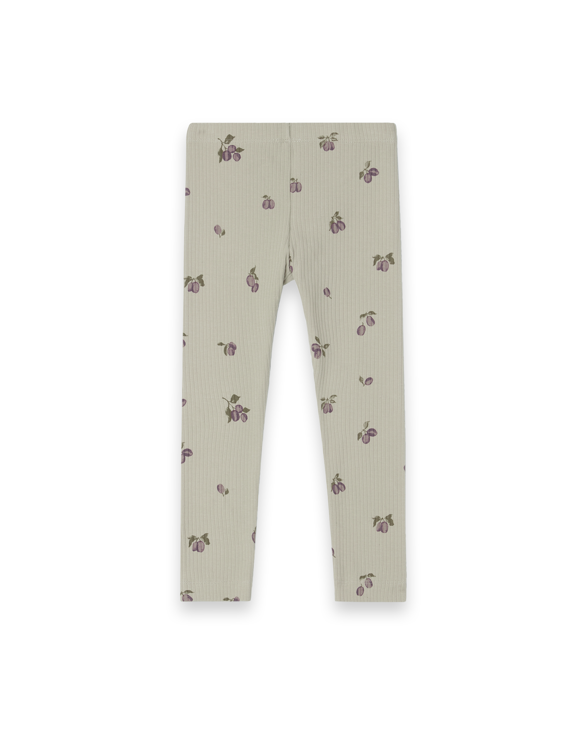 Garbo & Friends - Rib Jersey Leggings - Prune Green