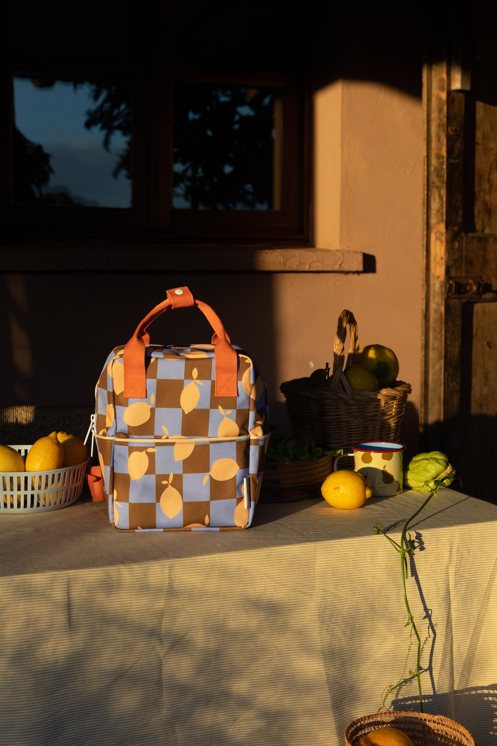 Sticky Lemon Rucksack Klein Farmhouse Special Edition Lemon Checkerboard