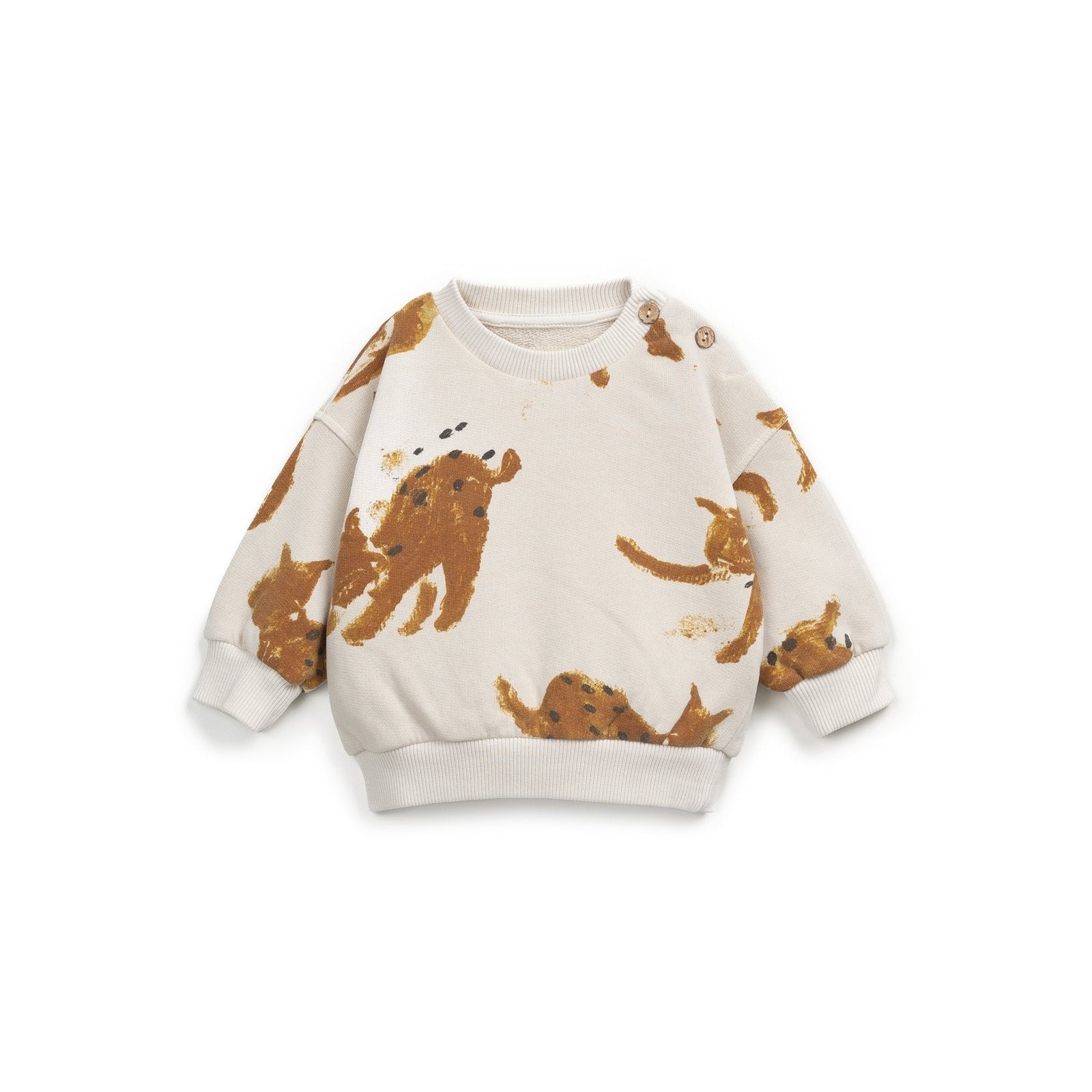 Play Up Printed Fleece Sweater SO-SO