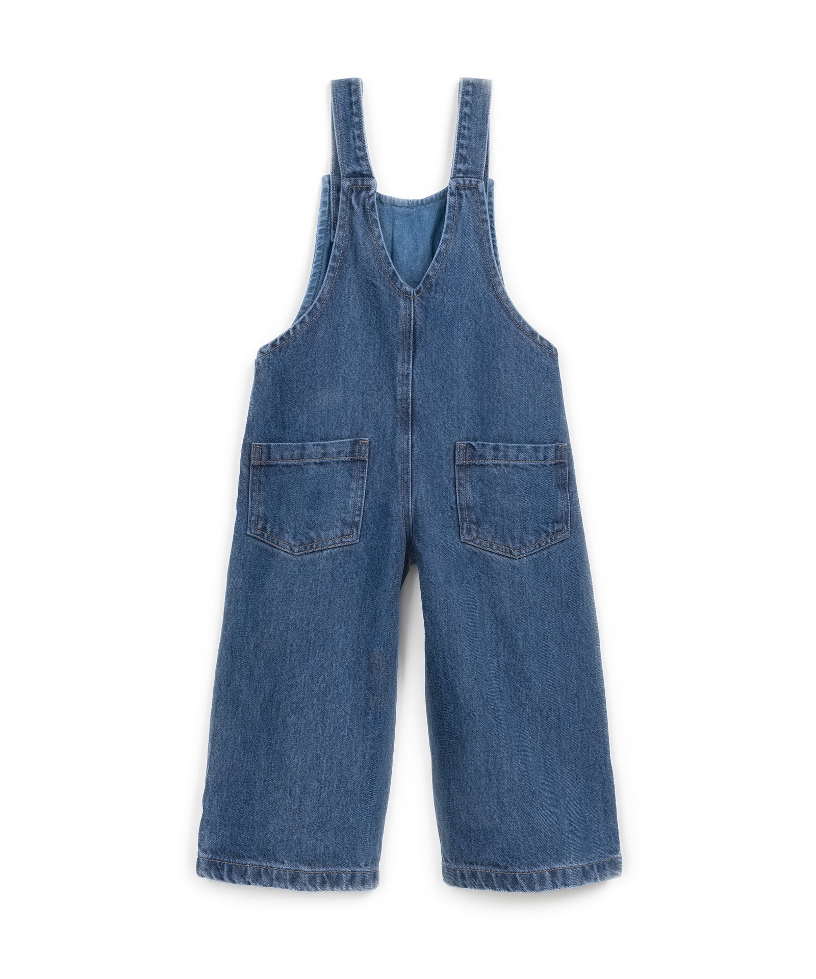 Play Up Latzhose Denim mit Schlag