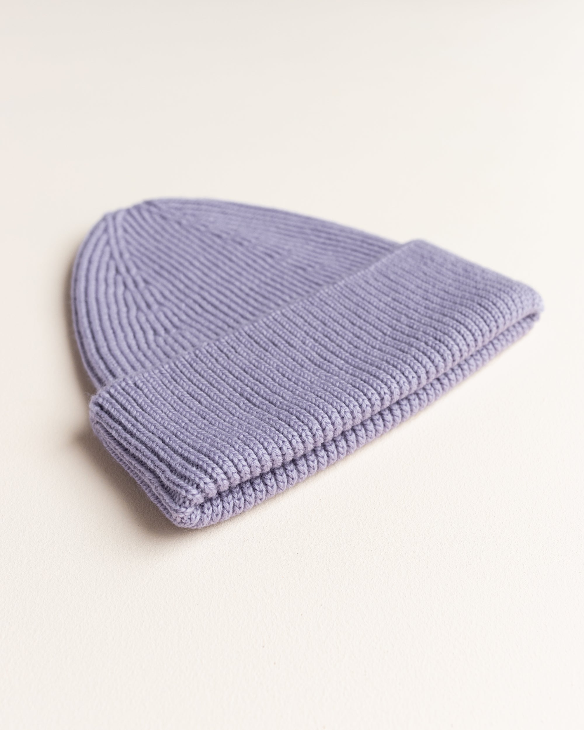 Hvid Kids Beanie "Fonzie" Lilac