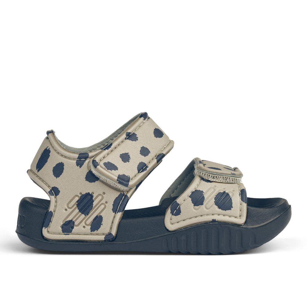 Liewood Kinder Bade Sandalen "Blumer" Leo Spots Mist