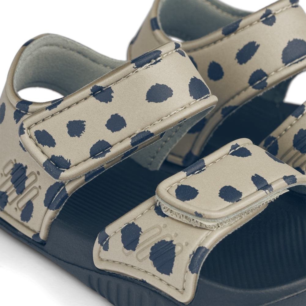 Liewood Kinder Bade Sandalen "Blumer" Leo Spots Mist