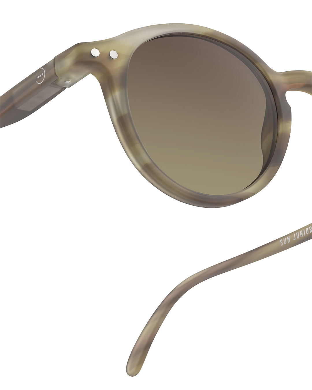 Izipizi Sonnenbrille 'Sun Junior' #D 5-10 Jahre VELVET CLUB Smoky Brown