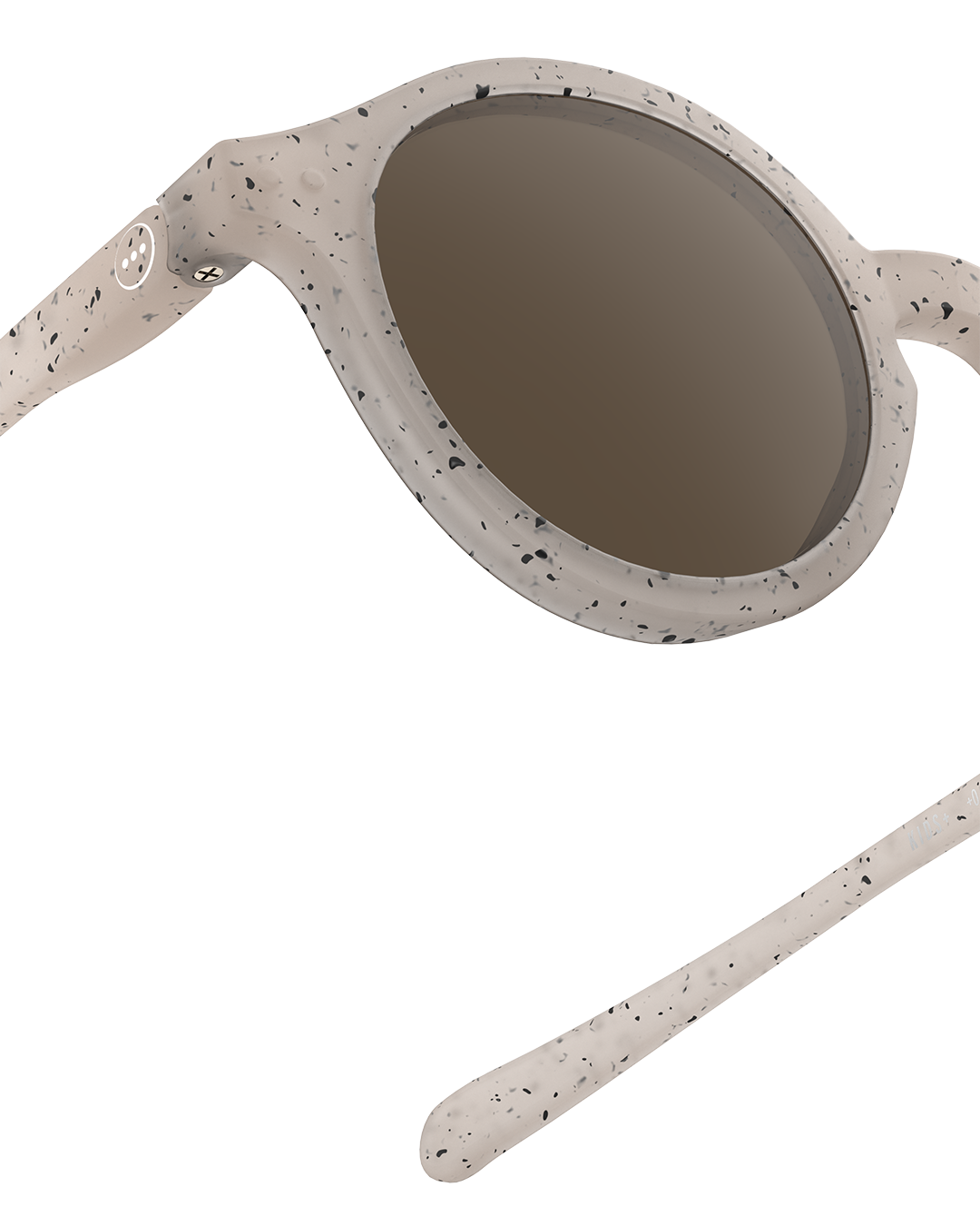 Izipizi Sonnenbrille Kids + 'Artefact' #D 3-5 Jahre Ceramic Beige