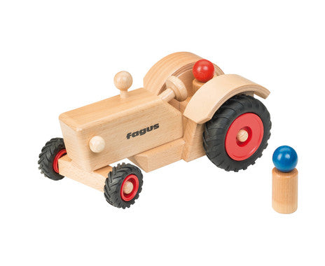 Fagus Traktor ohne Dach aus Holz