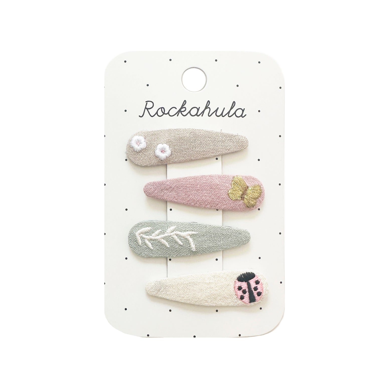 Rockahula Haarspangen  -  Country Garden Embroidered Clip Set