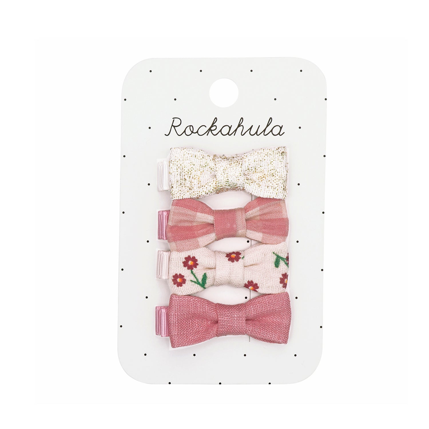 Rockahula Haarspangen - Wildflower Mini Bow Clip Set