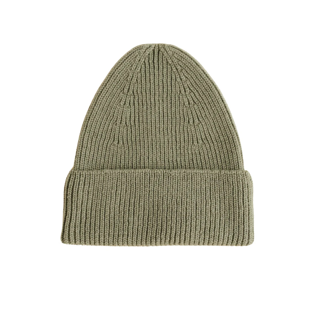 Hvid Adult Beanie "Fonzie" Light Artichoke