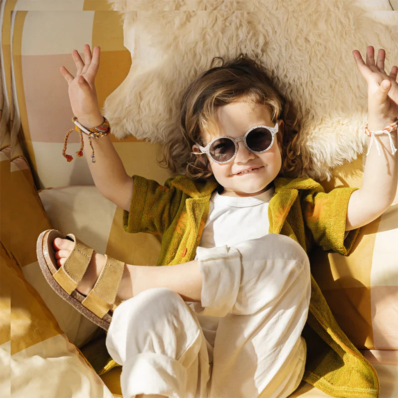 Izipizi Sonnenbrille Kids + 'Artefact' #D 3-5 Jahre Ceramic Beige