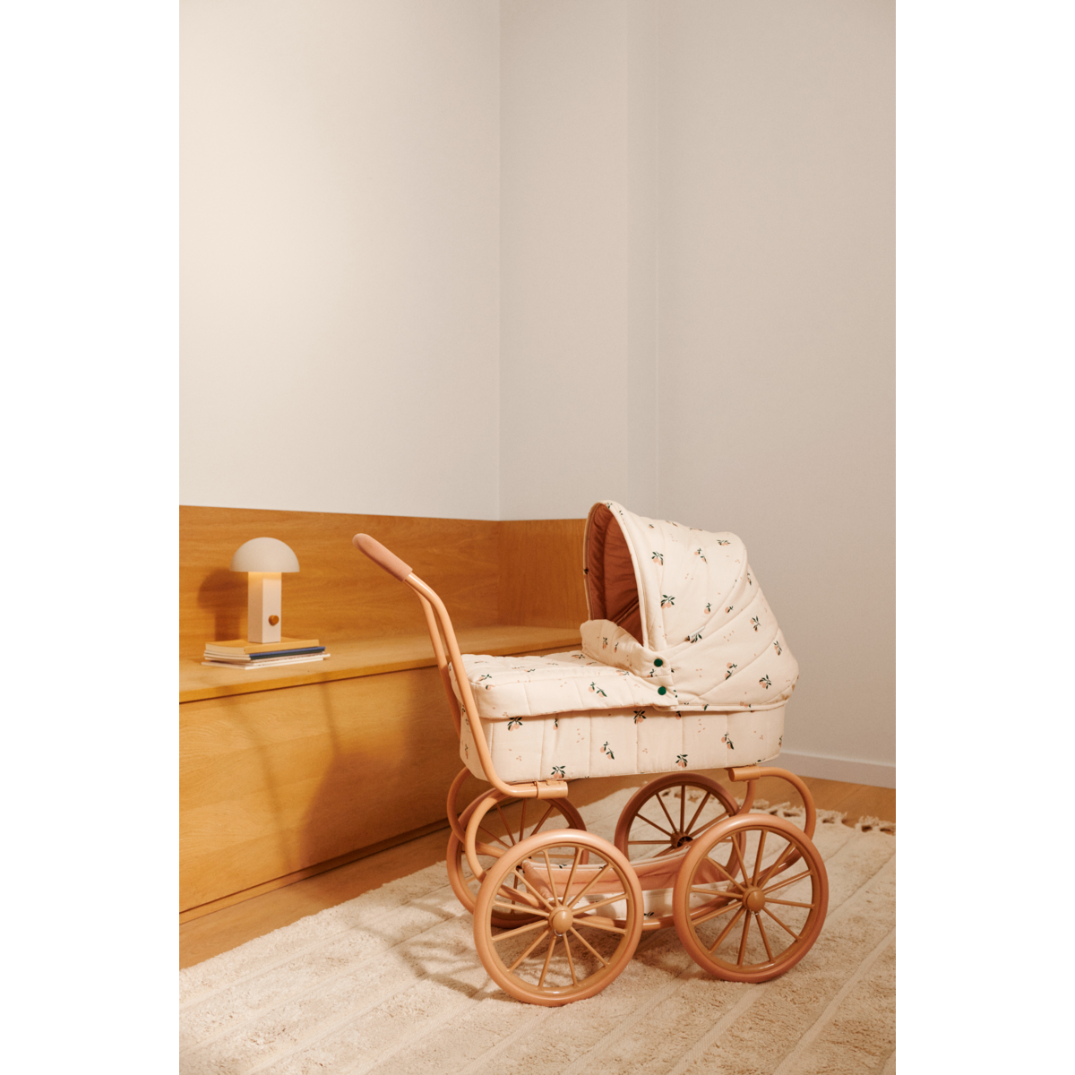 Liewood Puppenwagen "Adaline" Peach / Sea Shell