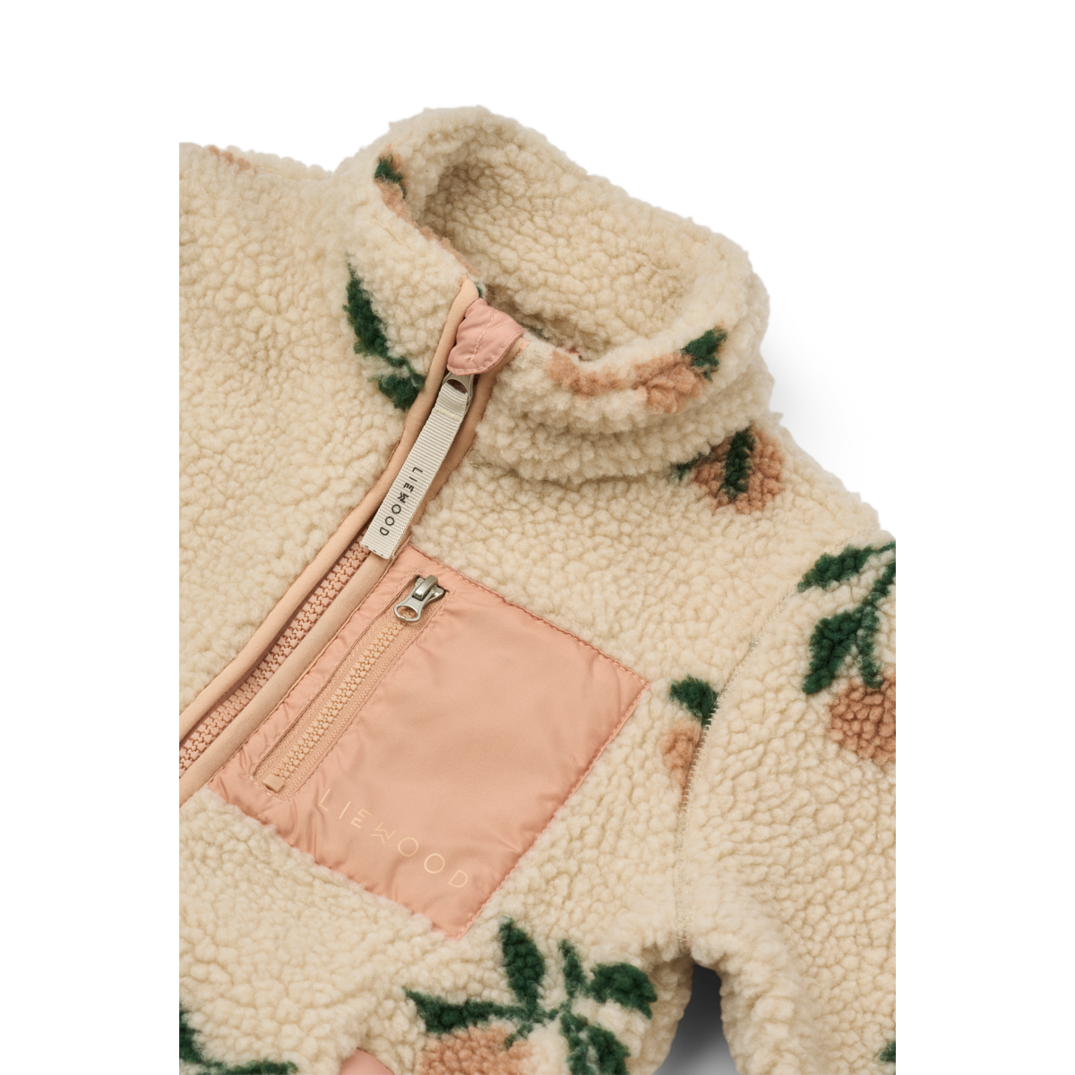 Liewood Jacke "Nolan" Pile Peach / Sea Shell