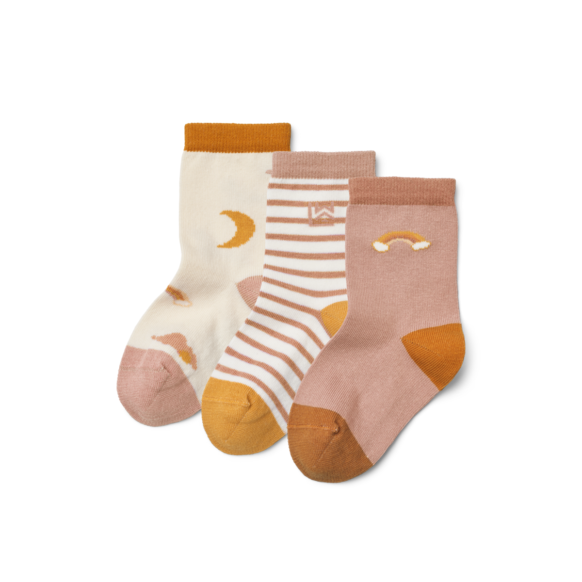 Liewood Baby-Socken "Silas" Dream / Ecru Mix 3er-Pack