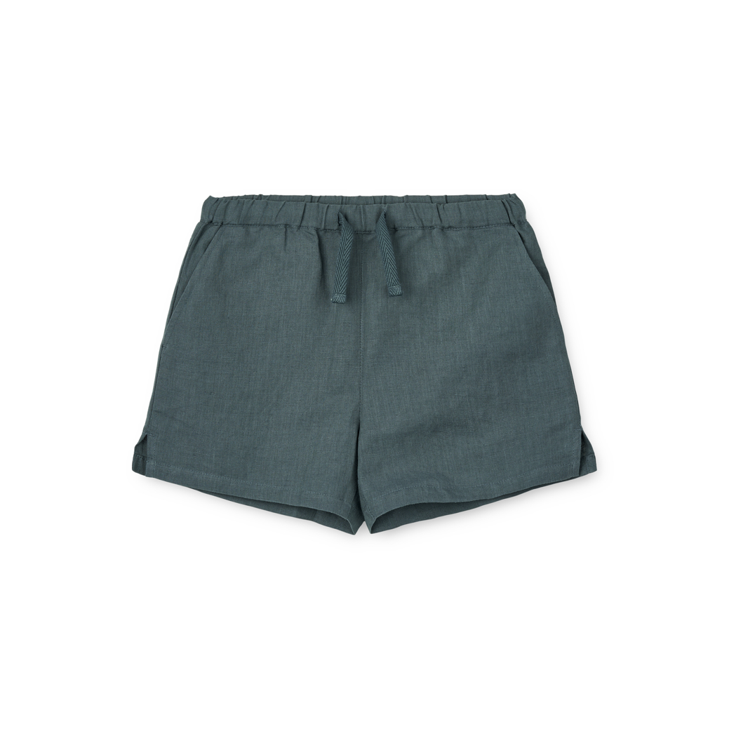 Liewood Leinenshorts "Tage" Whale Blue