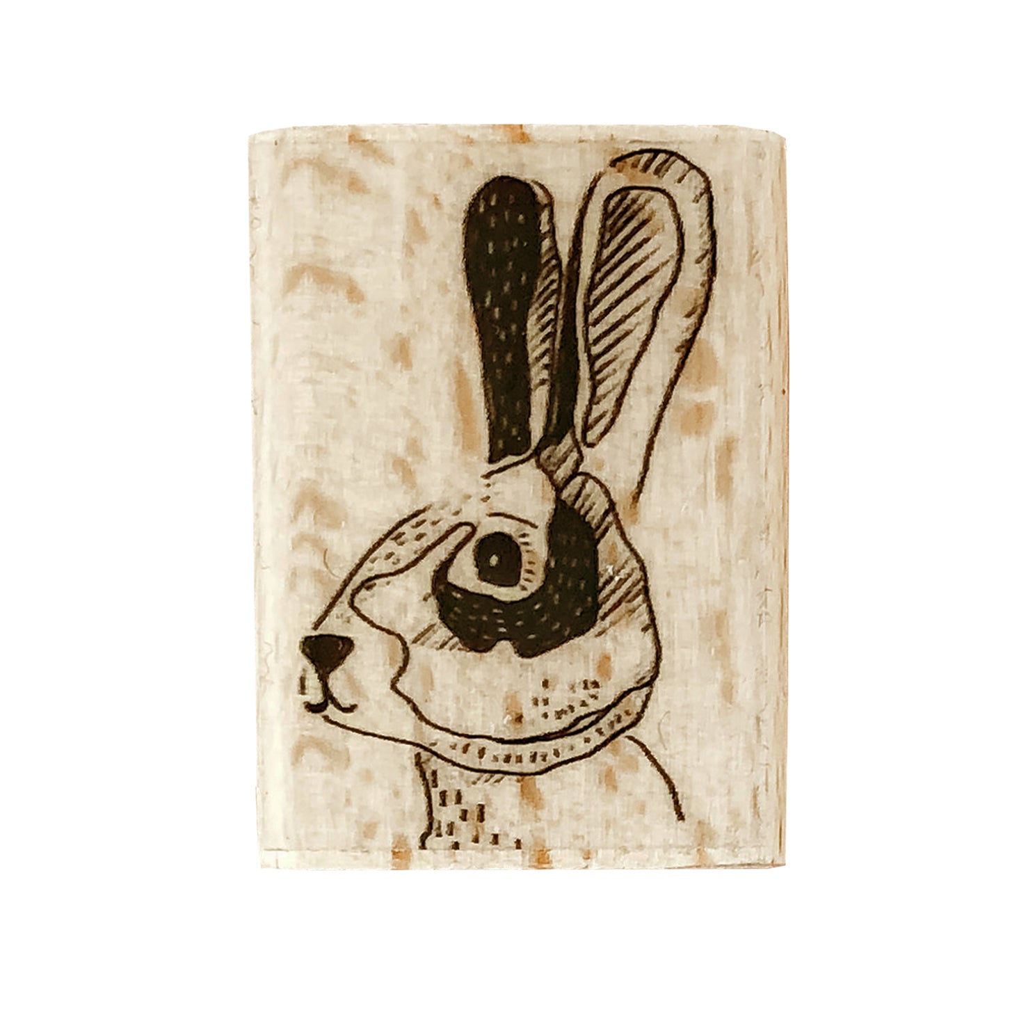 Nuukk Stempel Holz-Gummi "Hase"