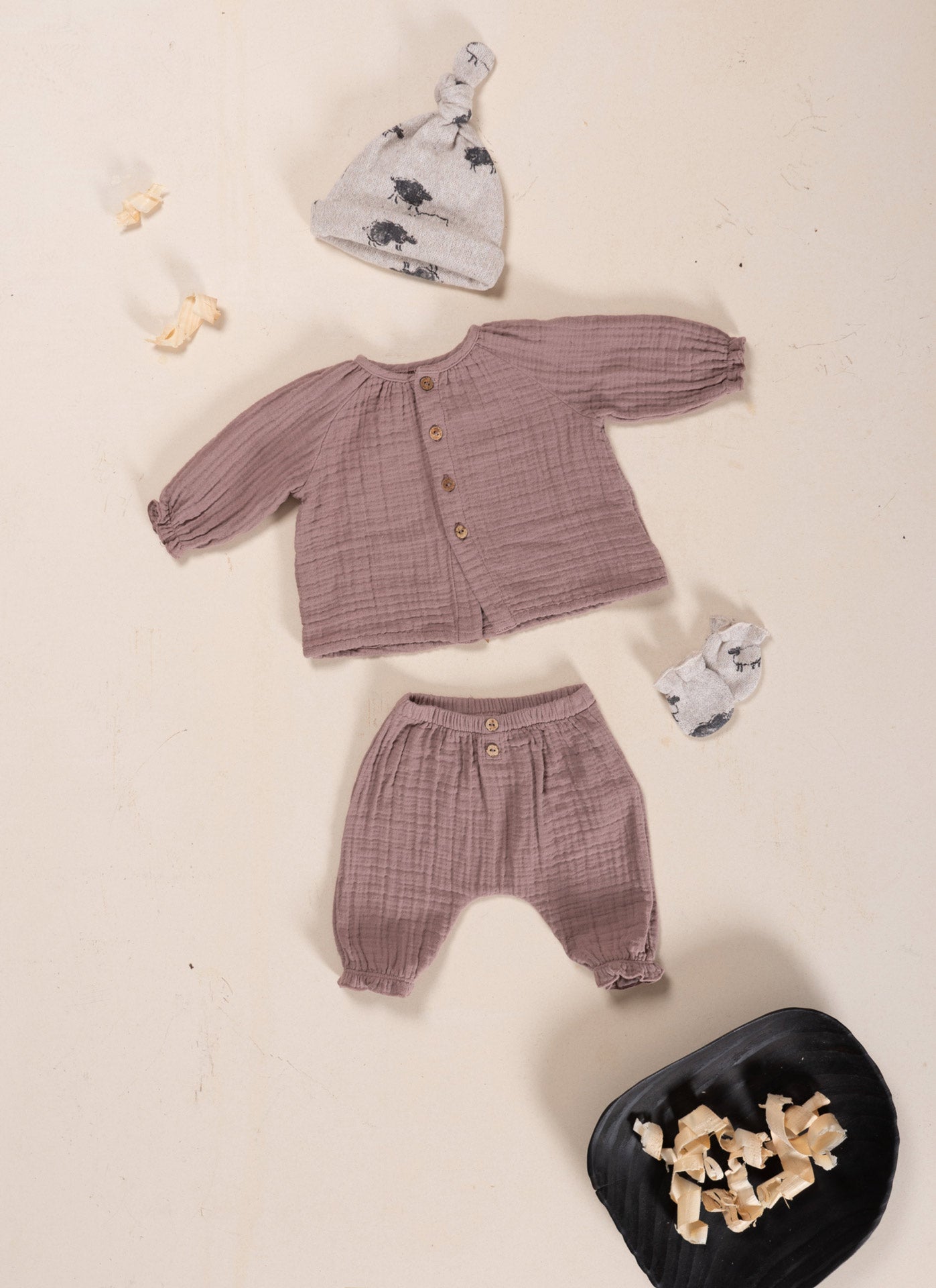 Play Up Baby Woven Shirt Malva