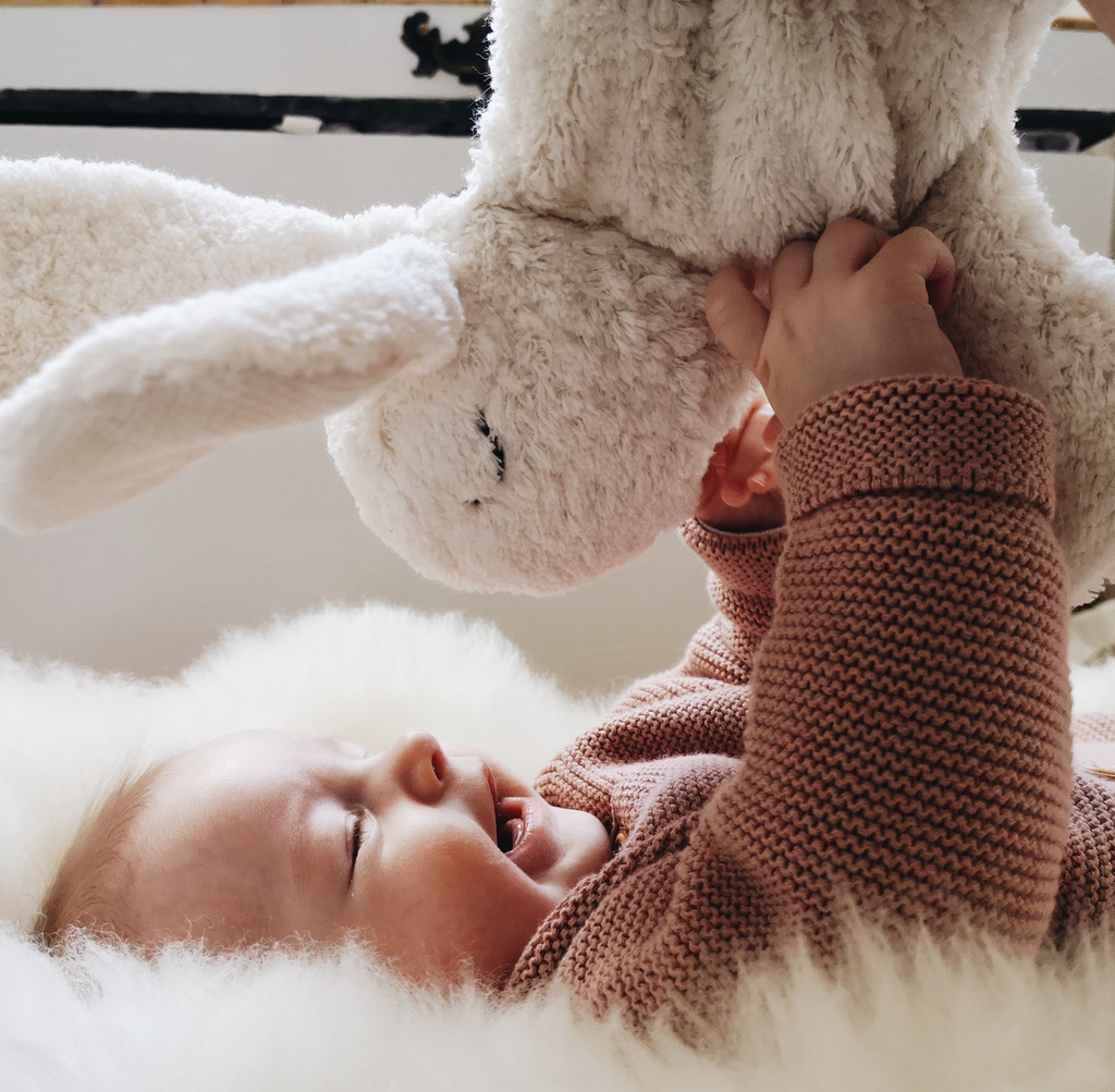 Senger Kuscheltier Hase klein | weiss