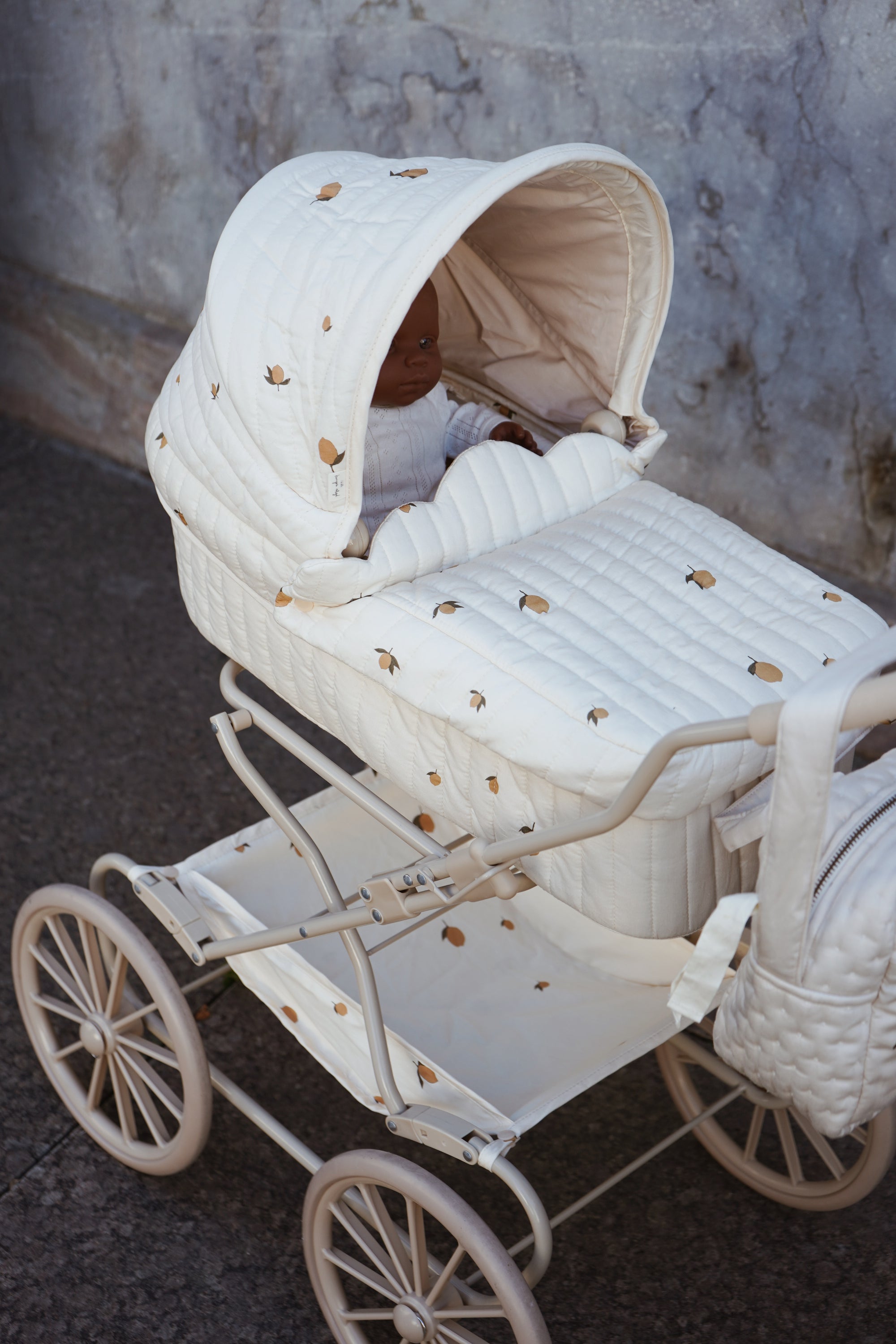 Konges Sløjd Puppen-Kinderwagen "Doll Pram Lemon"