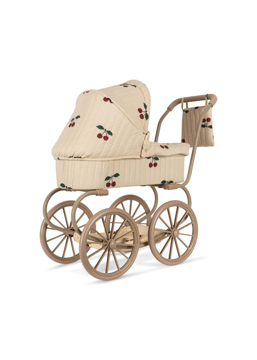 Konges Sløjd Puppen-Kinderwagen "Mini Doll Pram Ma Grande Cerise Glitter"