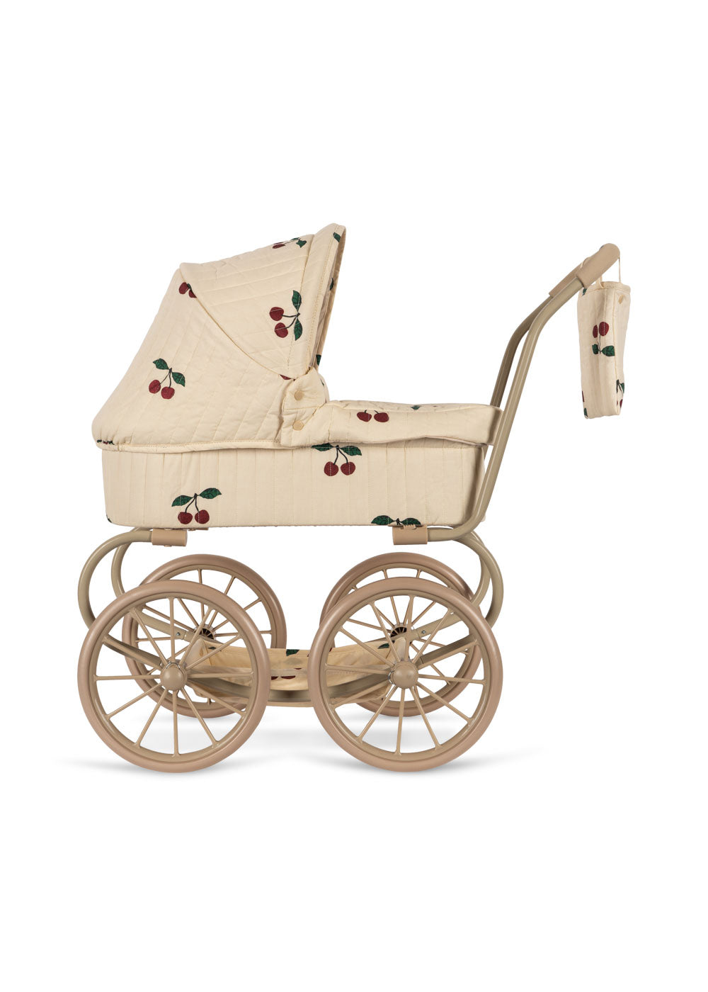 Konges Sløjd Puppen-Kinderwagen "Mini Doll Pram Ma Grande Cerise Glitter"