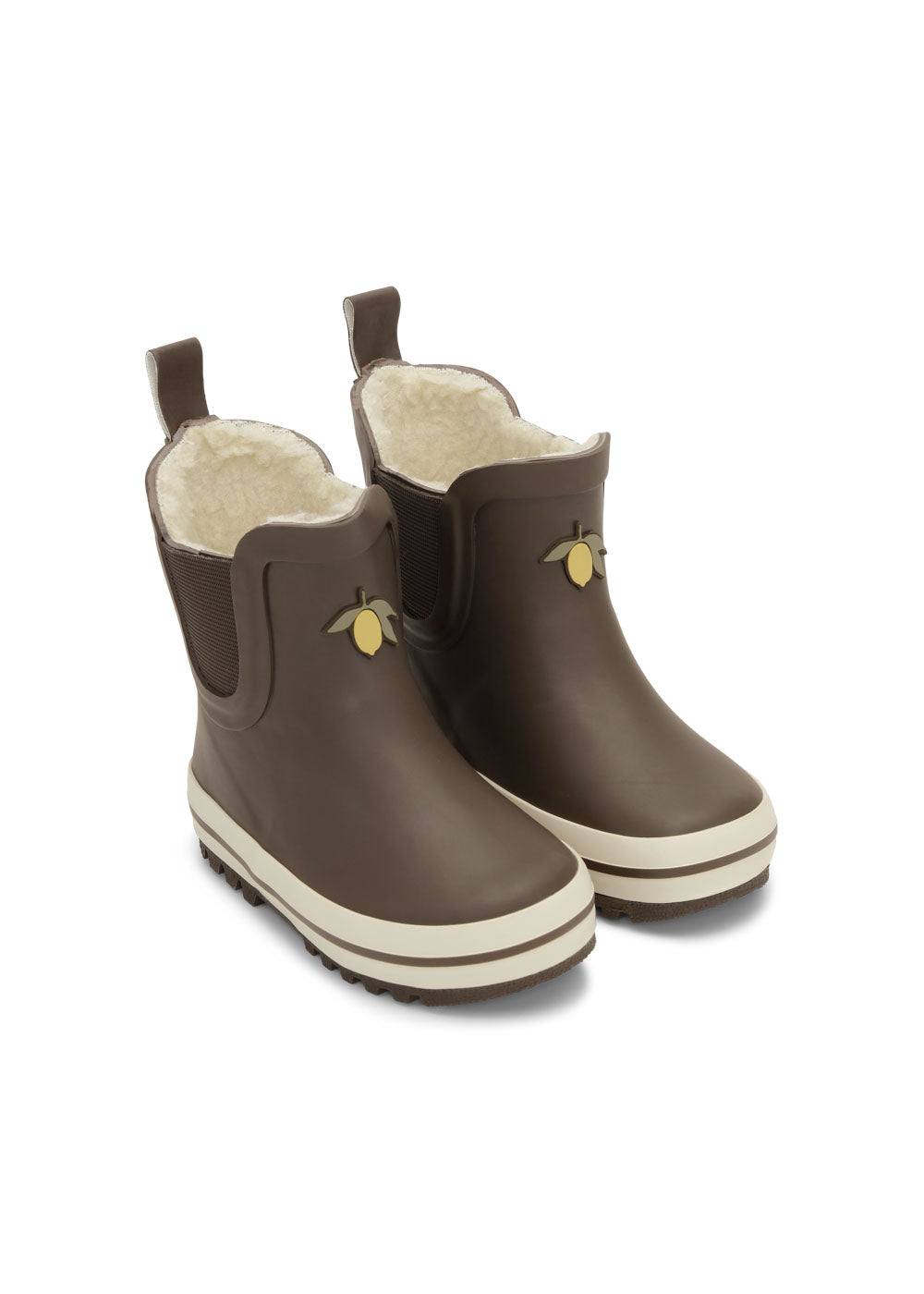 Konges Sløjd Regenstiefel tief "Chocolate Brown"