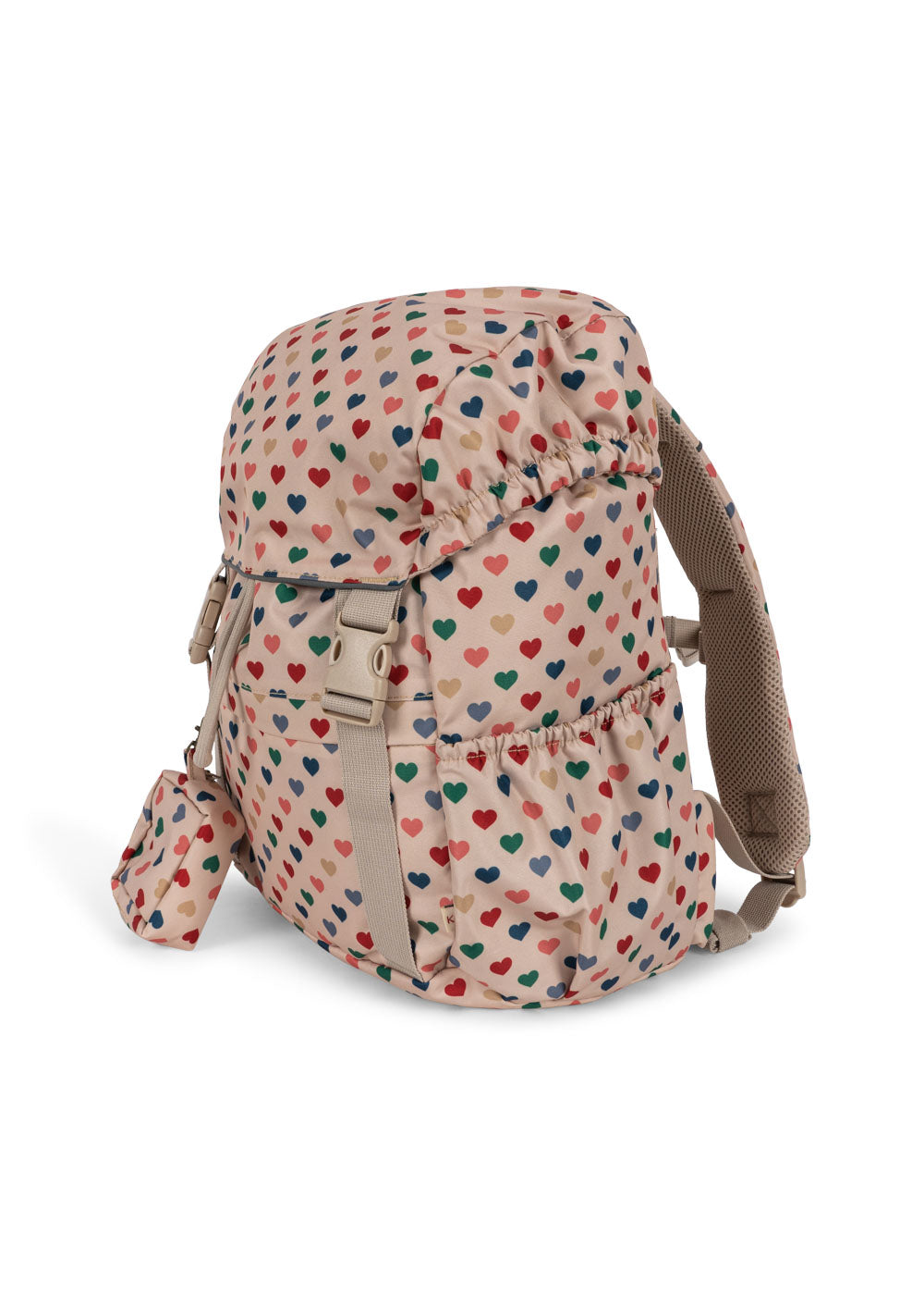 Konges Sløjd Schulrucksack Set "Coeur Colore Frappe"