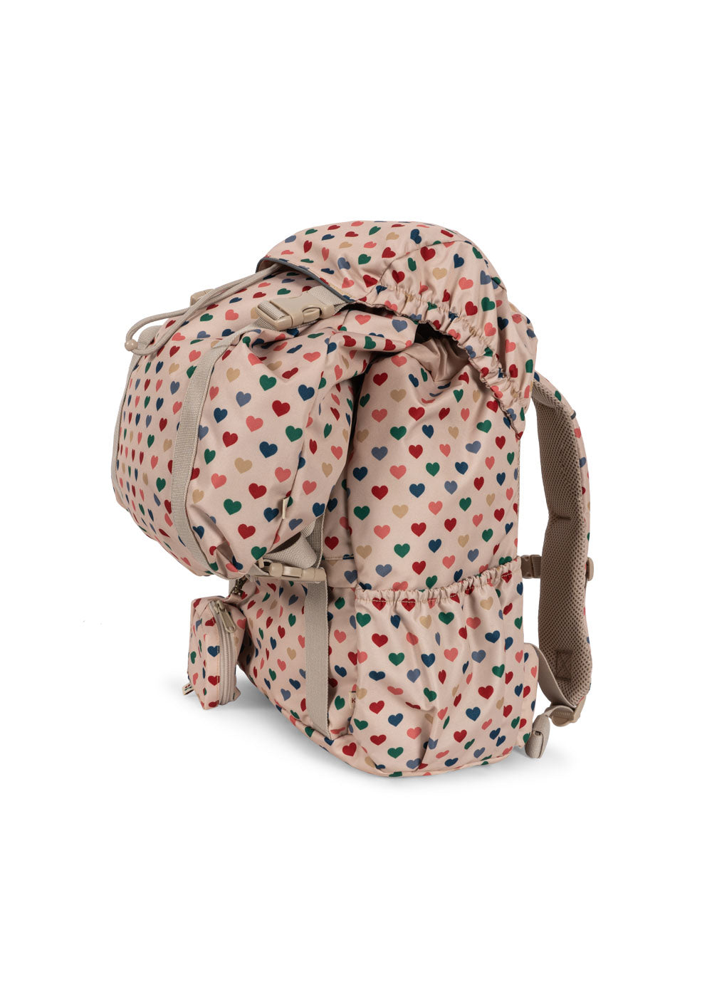 Konges Sløjd Schulrucksack Set "Coeur Colore Frappe"