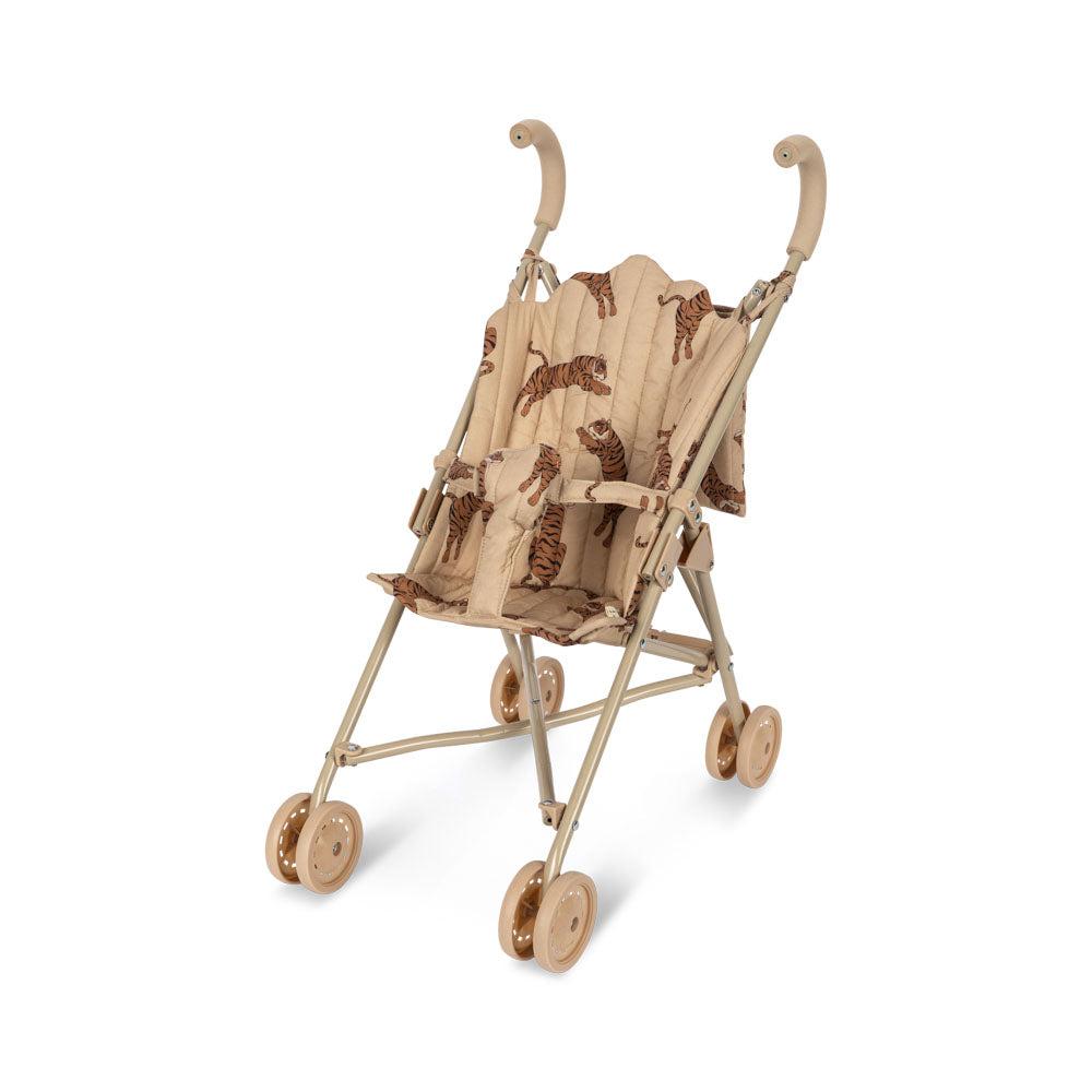 Konges Sløjd Puppen-Kinderwagen "Doll Stroller Tiger Oxford Tan"