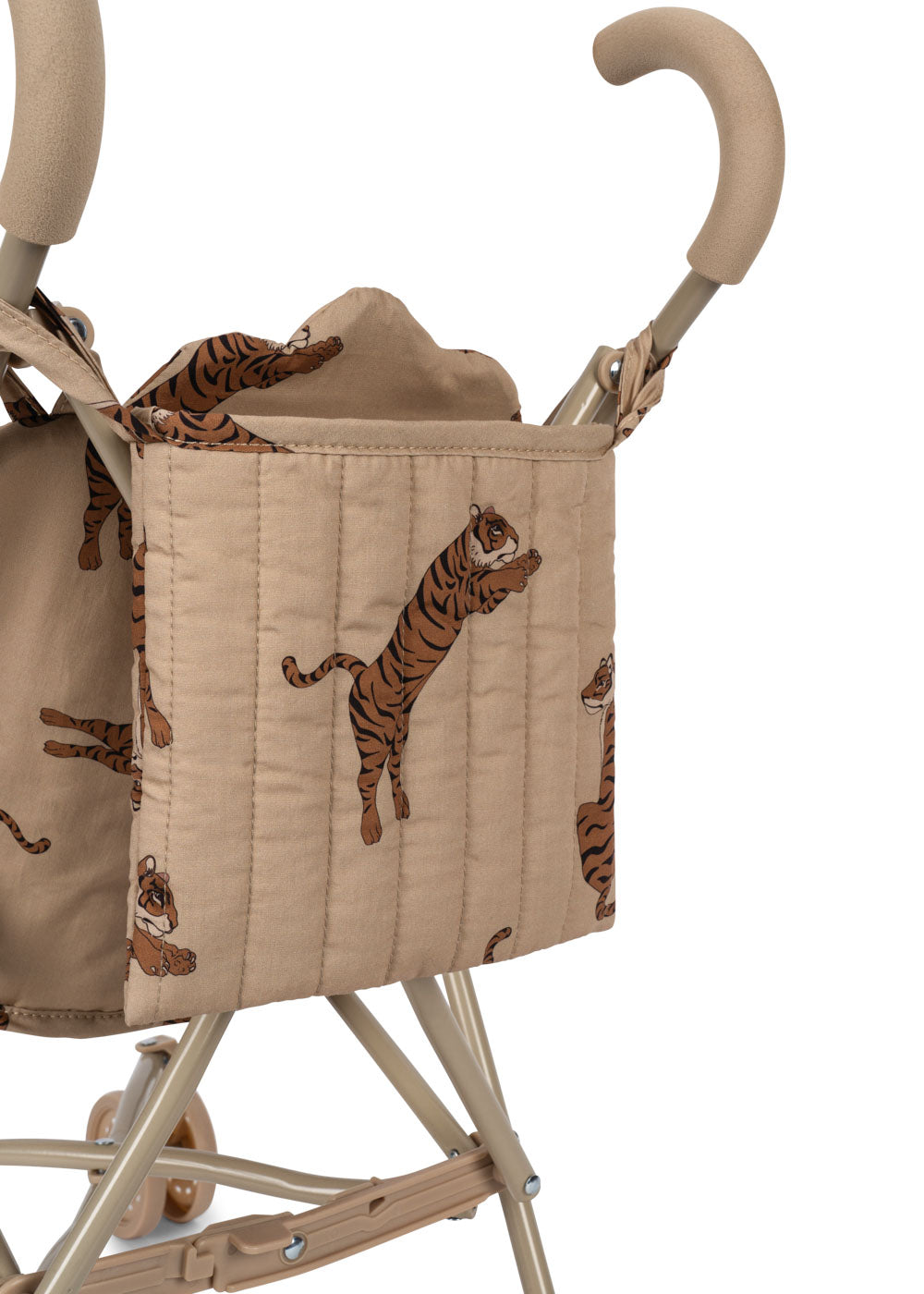 Konges Sløjd Puppen-Kinderwagen "Doll Stroller Tiger Oxford Tan"