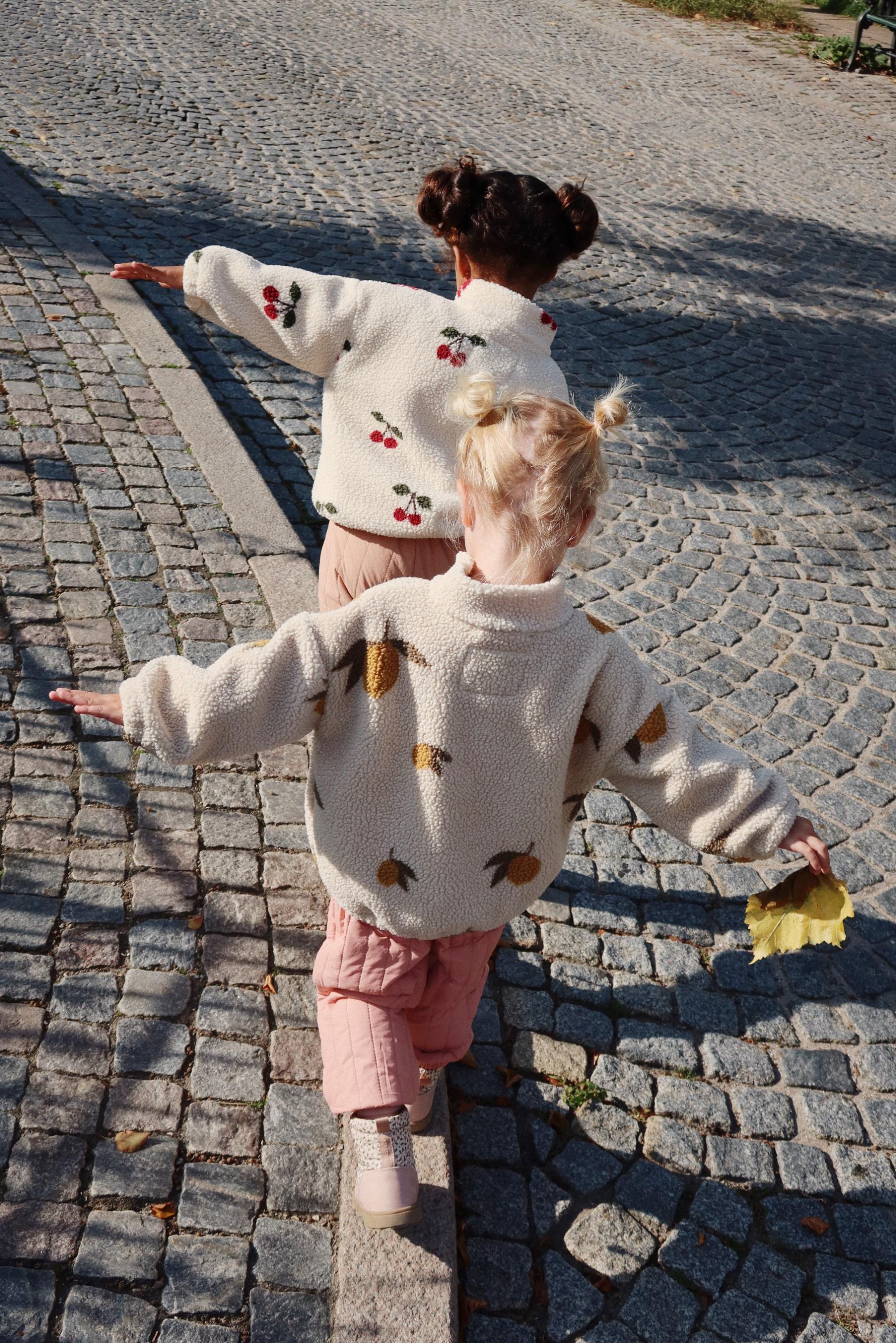 Konges Sløjd Fleece Jacke Teddy "Jody" Mon Grand Citron