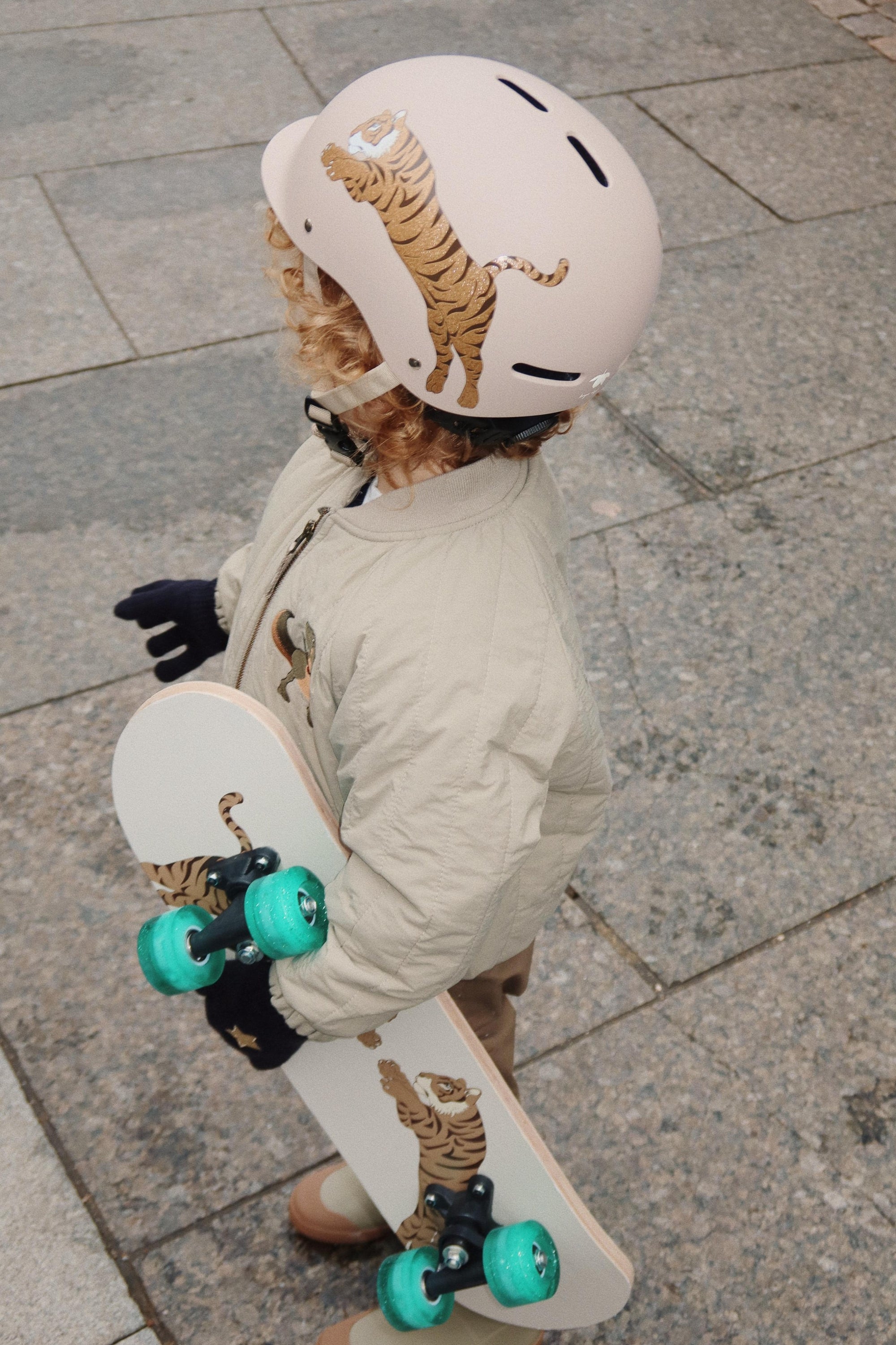 Konges Sløjd Fahrrad Helm "Bicycle Helmet Tiger"