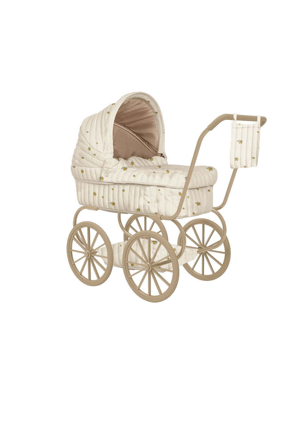 Konges Sløjd Puppen-Kinderwagen "Mini Doll Pram Lemon"